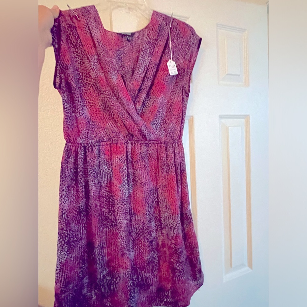 Pink & Navy Dress, size Med